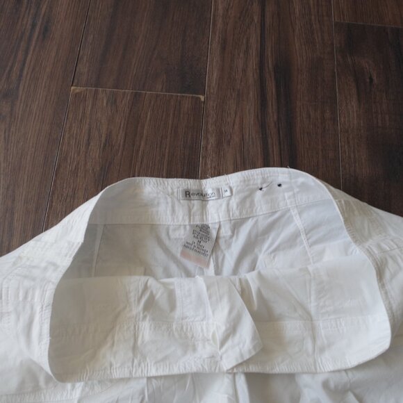 White Cotton Ladies Shorts & Bathing Suite Top - Picture 4 of 5